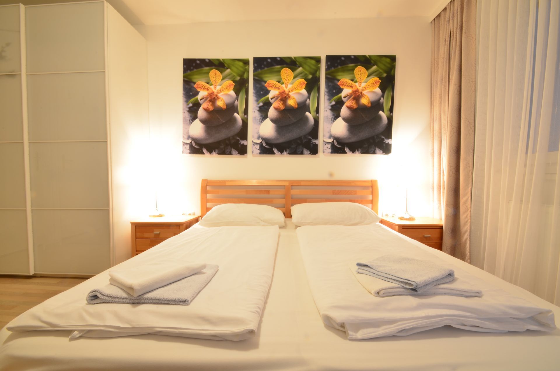 Wohn-/Schlafraum mit Kitchenette